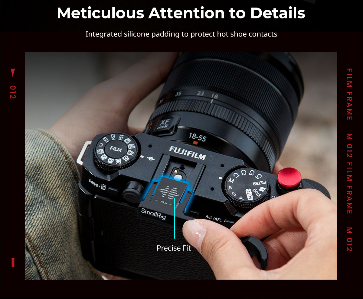 K mezza custodia in pelle per fotocamera SmallRig per FUJIFILM X-M5